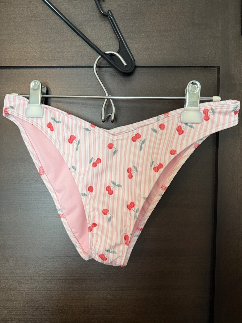 Hollister Women’s Cherry-Print Bikini Bottoms - Playful Summer Swimwear